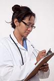 Asian woman doctor physician