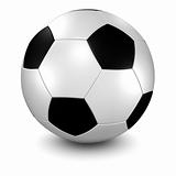 soccer ball with clipping path