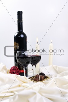 wine and chocolate