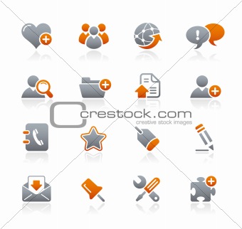 Internet & Blog // Graphite Icons Series