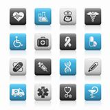 Medicine & Heath care // Matte Icons Series
