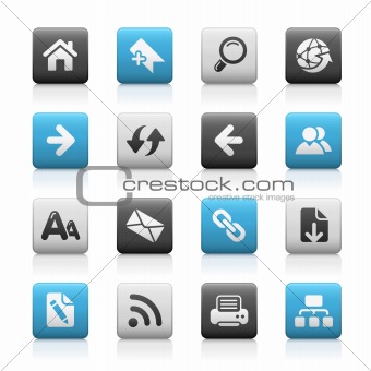 Web Navigation // Matte Icons Series