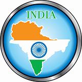 India Round Button