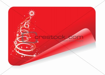 christmas tree stiker

