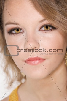Beautiful Teenager with Makeup