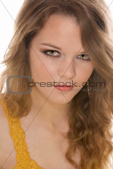 Headshot of Beautiful Teenager