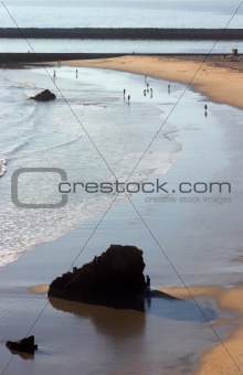 Corona Del Mar Rock and Beach