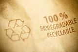 100% recyclable and biodegradable