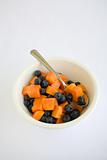 Papaya Blueberries