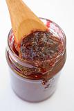 Raspberry Jam, Jelly or Preserves Jar
