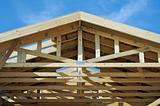 Abstract Home Construction Framing