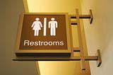 Women & Men Bathroom Sign