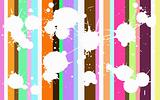 Funky Colored Splats