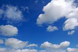 Blue Sky with Clouds