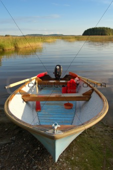 Lake boat