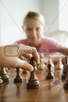 Chess game.