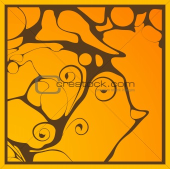 abstratct orange background
