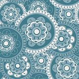 Blue Mandala Pattern