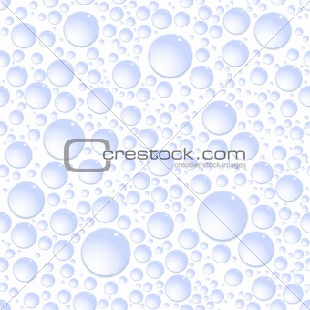 Seamless Bubble Background