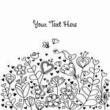 Heart Floral Background