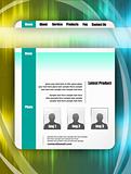 Morder and Futuristic Style WebSite Template