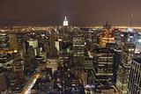 New York City Panorama at night
