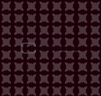 seamless brown flower pattern