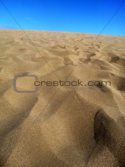 Close Up Of Sand Dunes 