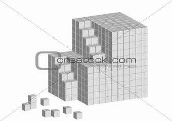 Cube ladder