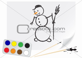 Drawing snowball