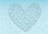 Drops_heart_background