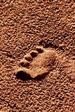 Foot mark