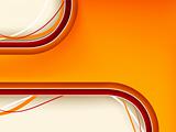 Red and Orange Background with copyspace