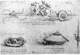 Leonardo's engineering drawing