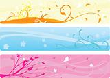 Floral Banners