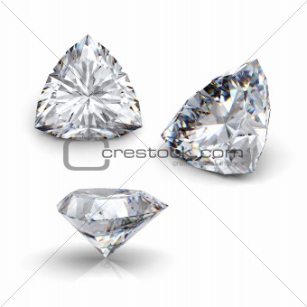 3d  brilliant cut diamond