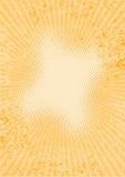 abstract orange ray background