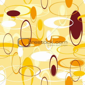 abstract orange circular background