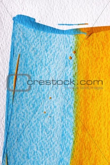 Abstract  hand painted  background