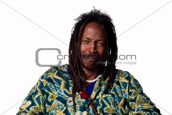 Confused Rastafarian