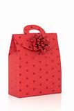 Red Gift Bag with Bow