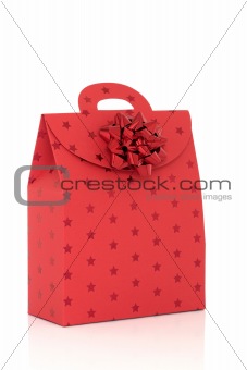 Red Gift Bag with Bow