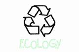 Ecology recycle sign