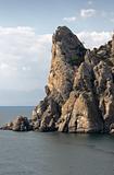 Crimea coast rock 