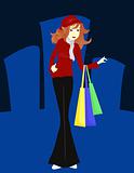 Shopping Girl raster
