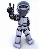 cute robot cyborg