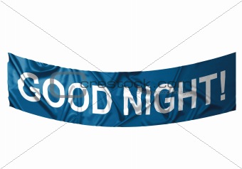 Good night banner