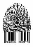 barcode fingerprint, vector