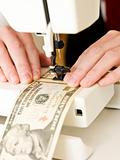 Sewing money