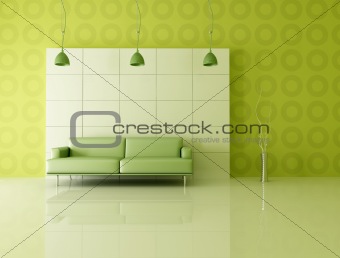 green interior